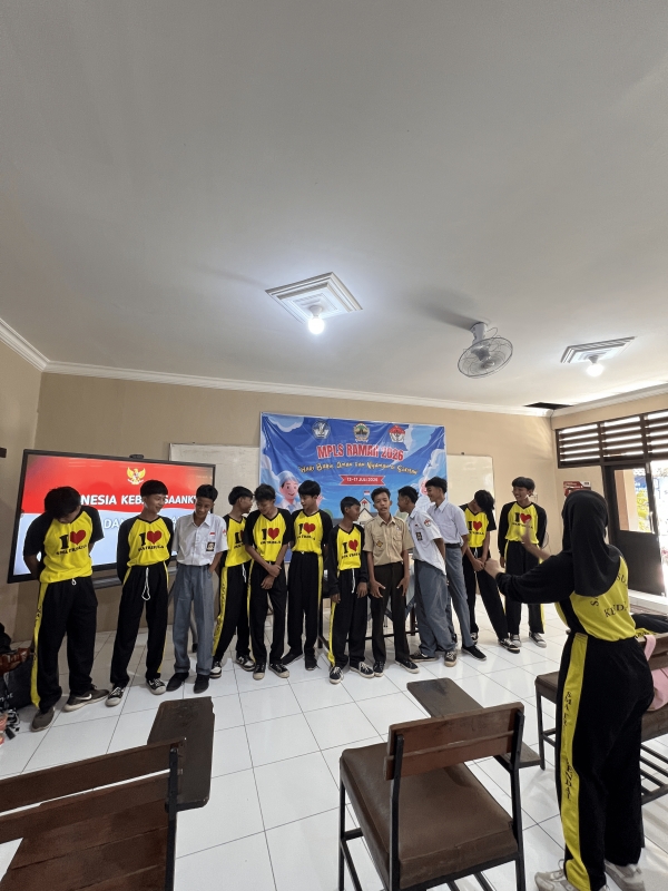 unjuk bakat siswa MPLS SMA Trisula Kendal 2026