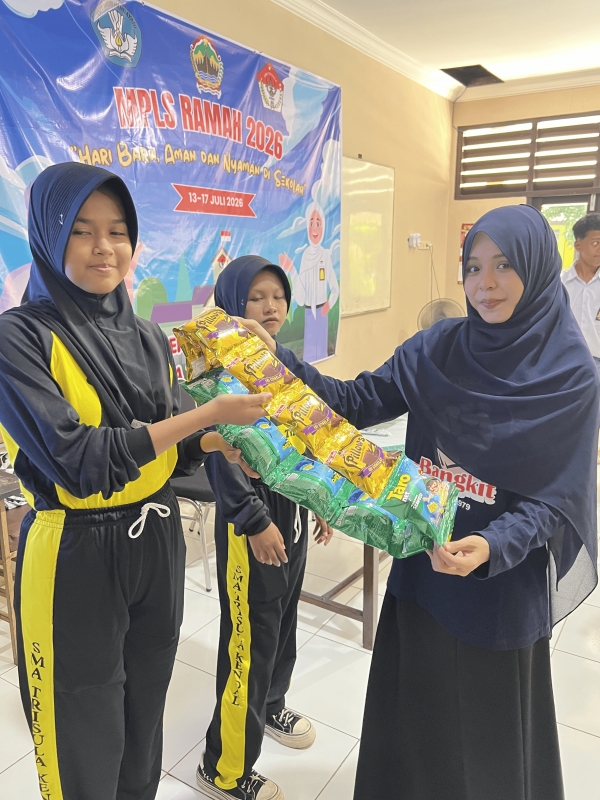 Doorprize jalan sehat MPLS SMA Trisula Kendal